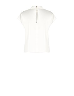 Blusa de gola alta em cetim Rinascimento 2