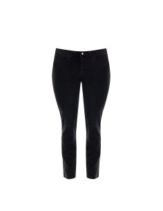 Calças de ganga justas cobertas de brilhantes tom sobre tom Rinascimento Curvy