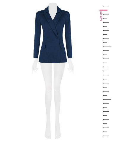 Casaco Blazer Rinascimento Milan Stitch