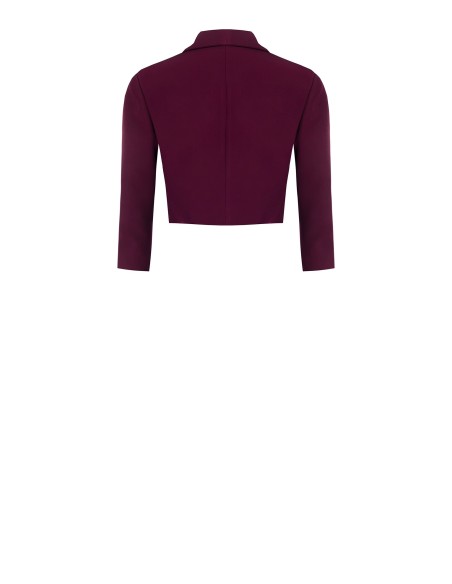 Bolero de tecido técnico aberto Rinascimento