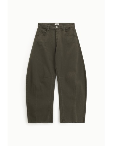 Calças largas de cintura alta Dixie