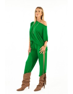 Conjunto de blusa e calça Kontatto com faixa 2