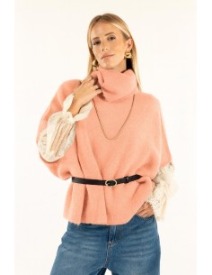 Camisola com gola de donut Kontatto