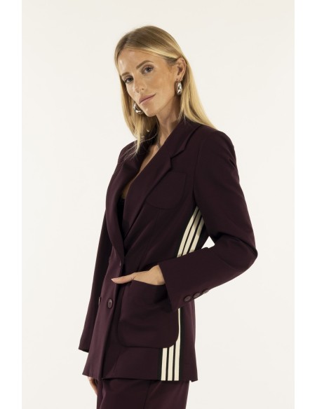 Casaco trespassado Banda Kontatto