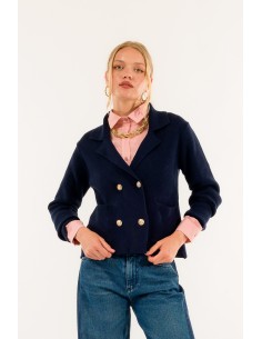 Casaco Kontatto com duplo peito