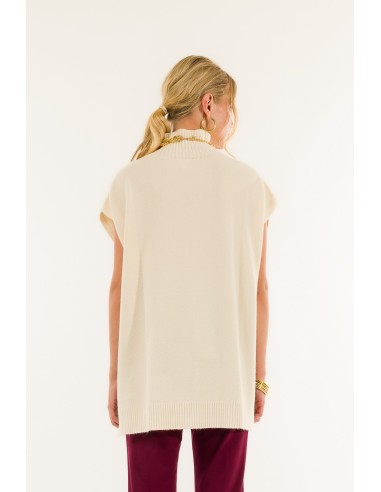 Poncho de gola alta Kontatto