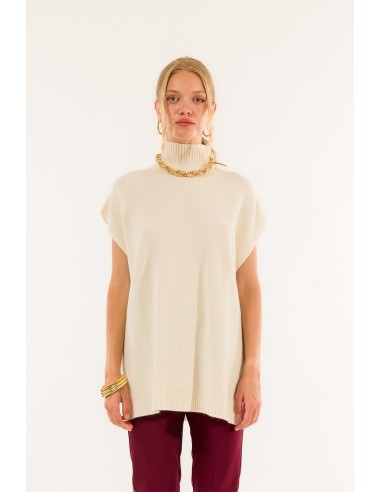 Poncho de gola alta Kontatto