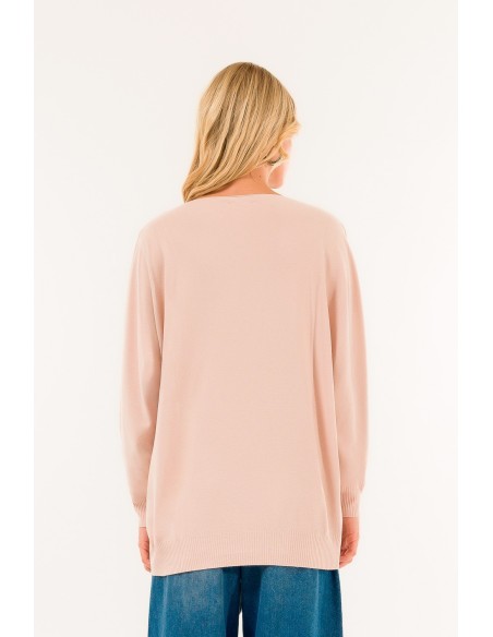 Decote em V sobre Kontatto