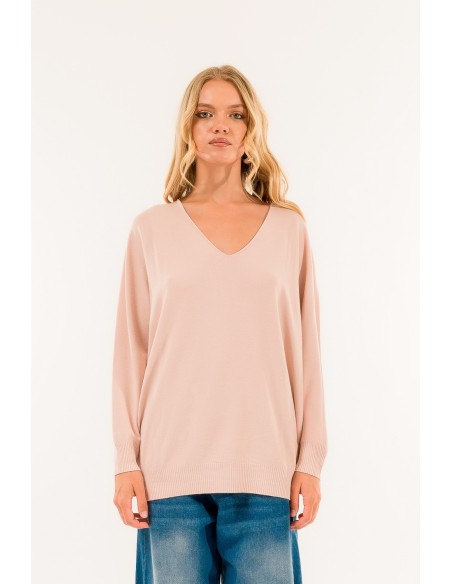 Decote em V sobre Kontatto