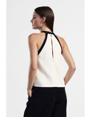 Top elegante com laço Dixie