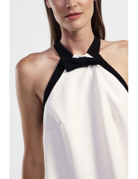 Top elegante com laço Dixie