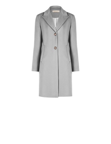 Casaco de comprimento médio em veludo Rinascimento