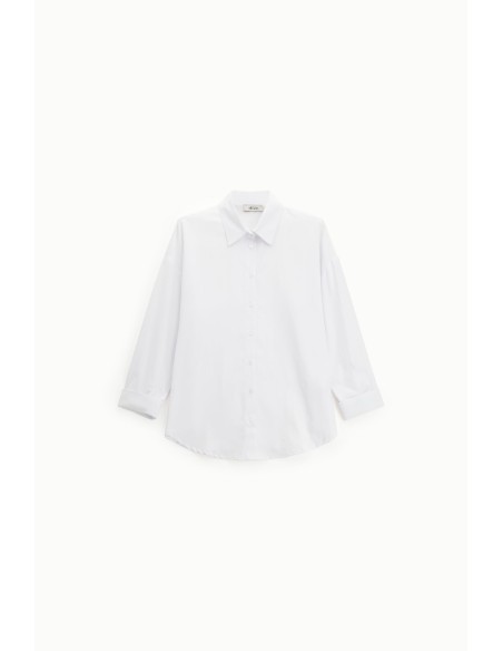 Camisa oversize com mangas compridas Dixie