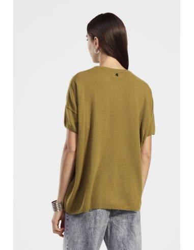 Camisola de manga curta Dixie Manga curta larga