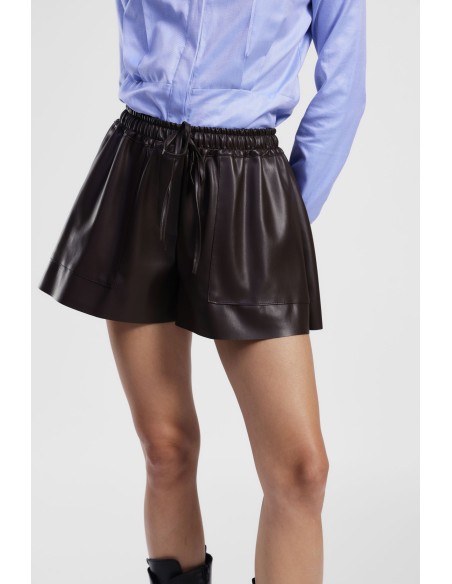 Calções de cintura elástica com cordão ajustável Dixie