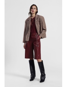 Calções até ao joelho com pingente decorativo Dixie