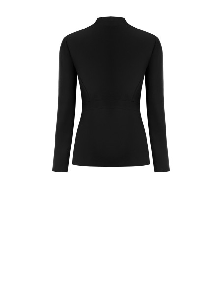 Blazer em tecido técnico com fivela Rinascimento