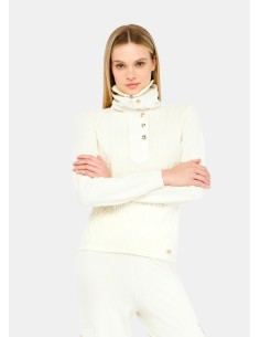 Camisola Liu Jo com pormenores em nylon