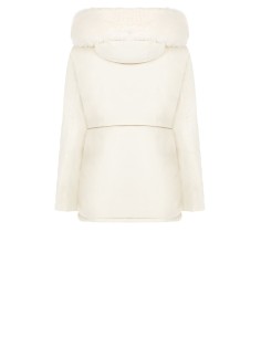 Casaco estilo parka acolchoado com capuz e peles artificiais amovíveis Rinascimento 2