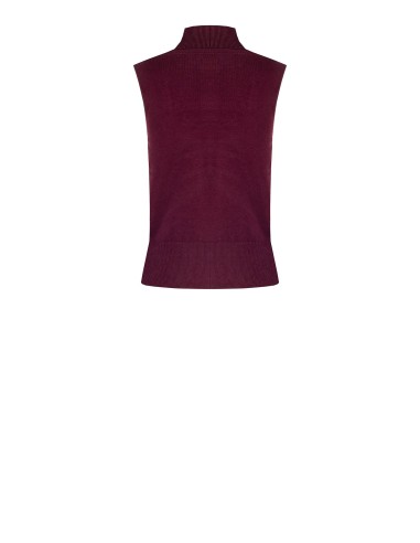 Camisola de gola alta sem mangas com o logótipo RR bordado Rinascimento