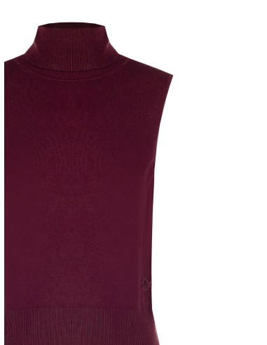 Camisola de gola alta sem mangas com o logótipo RR bordado Rinascimento