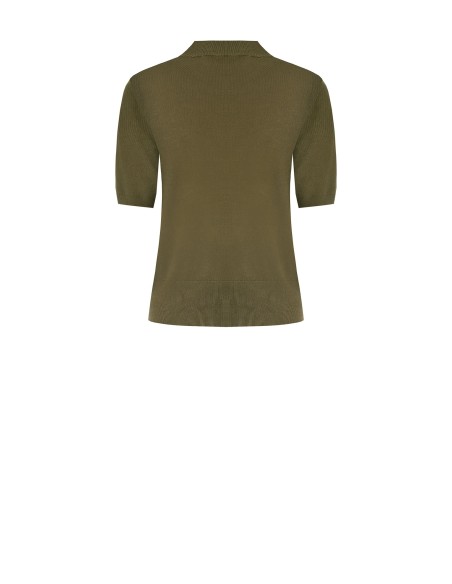 Camisola de gola alta com logótipo RR bordado Rinascimento