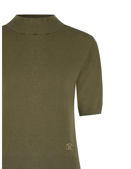 Camisola de gola alta com logótipo RR bordado Rinascimento