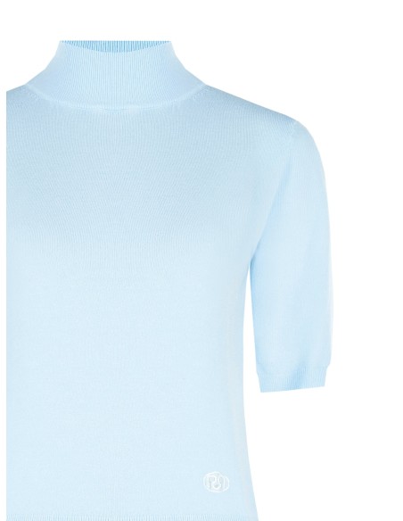 Camisola de gola alta com logótipo RR bordado Rinascimento