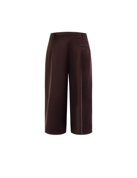 Bermudas em viscose com dois dardos e bolsos Rinascimento