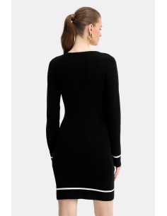 Vestido com bainha de malha Liu Jo 2