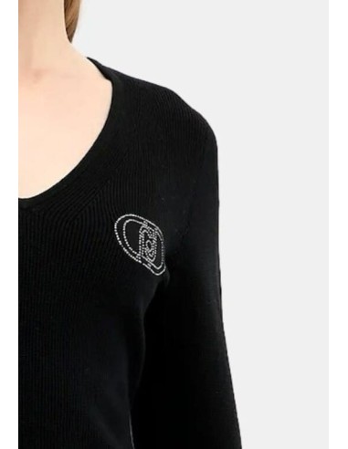 Vestido com bainha de malha Liu Jo