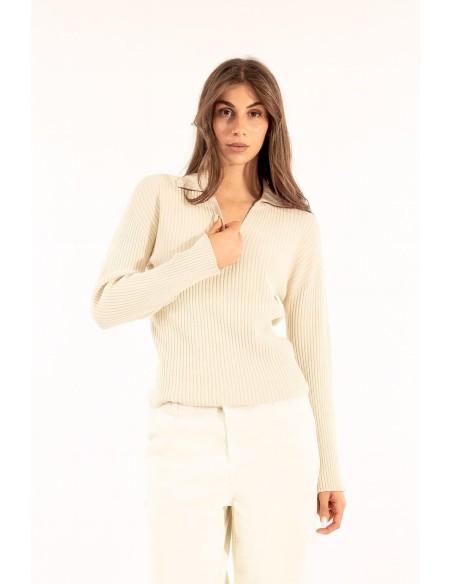 Pólo com nervuras Kontatto