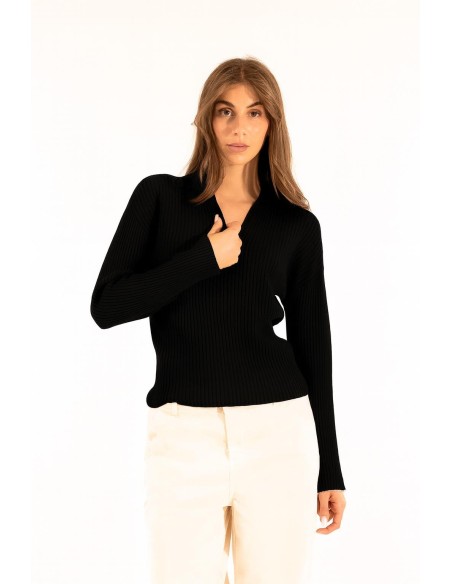 Pólo com nervuras Kontatto