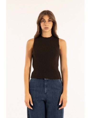 T-shirt com nervuras Kontatto