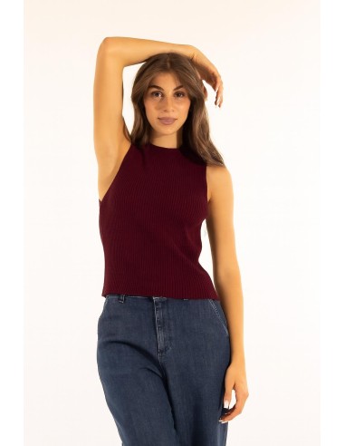 T-shirt com nervuras Kontatto