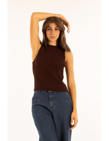 T-shirt com nervuras Kontatto