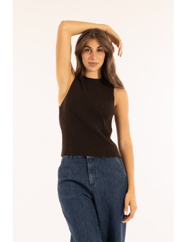 T-shirt com nervuras Kontatto