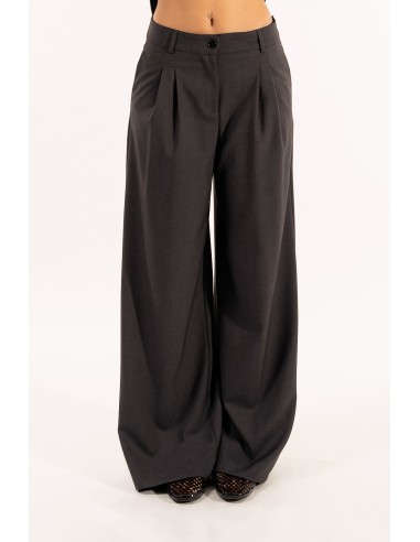 Calças largas de cintura baixa Kontatto