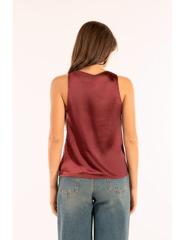 T-shirt de cetim Kontatto