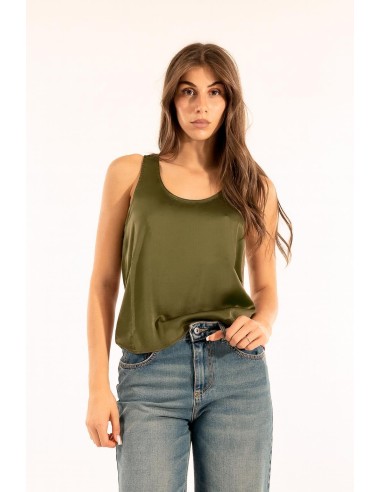 T-shirt de cetim Kontatto