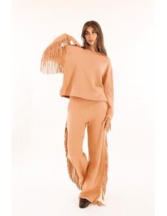 Calças de franjas Kontatto 2