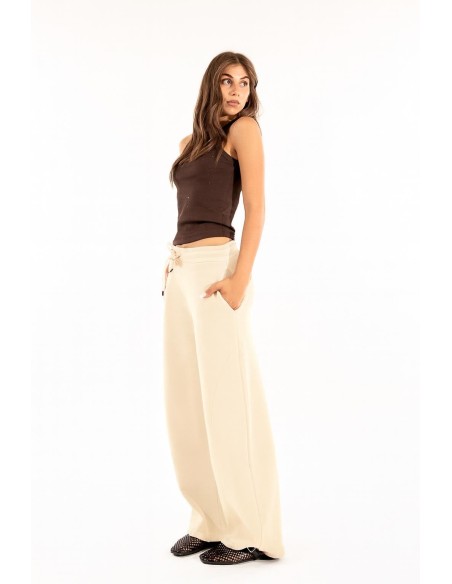 Calças de perna direita Kontatto