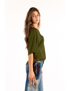 T-Shirt de cetim sobre Kontatto 2