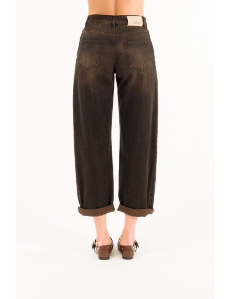 Baggy Carrot Fit Diamante Jeans Kontatto