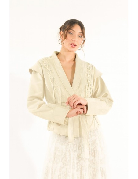 Velas de cintura de casaco Kontatto