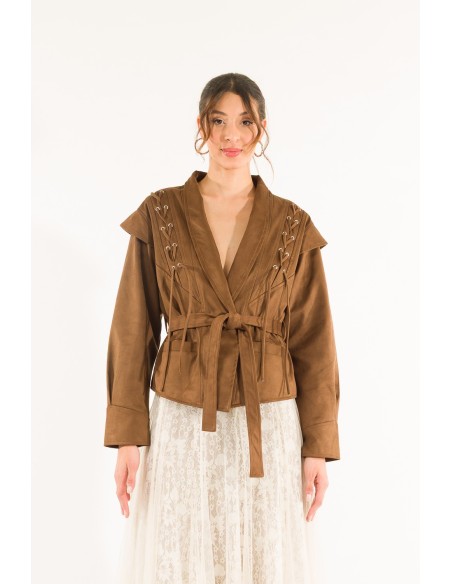 Velas de cintura de casaco Kontatto