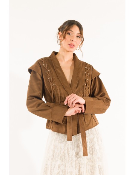 Velas de cintura de casaco Kontatto