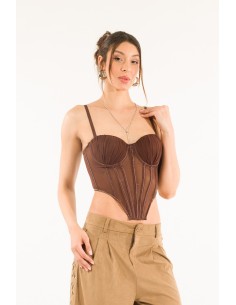 Corpete de tule pontiagudo Kontatto