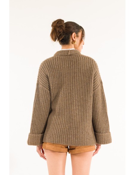 Ponto cardigã Cob Kontatto