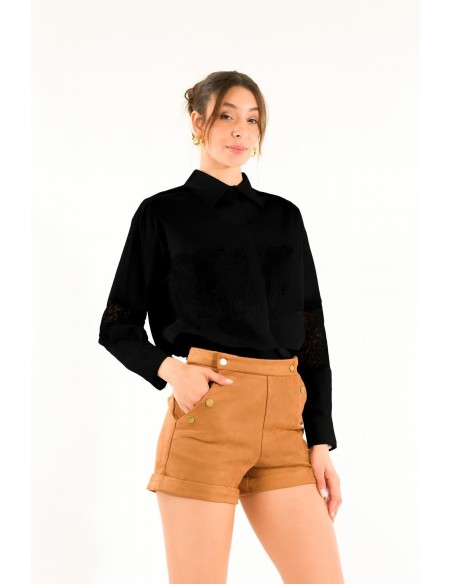 Camisa de renda Kontatto